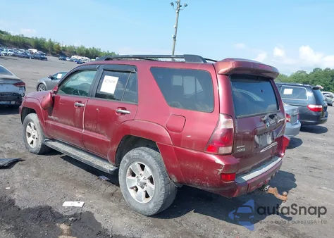 2005 Toyota 4Runner Limited from USA, damaged, VIN JTEBT17R758026870